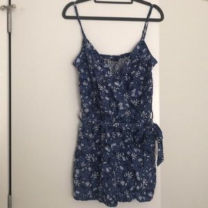 LOFT blue romper sz XSP